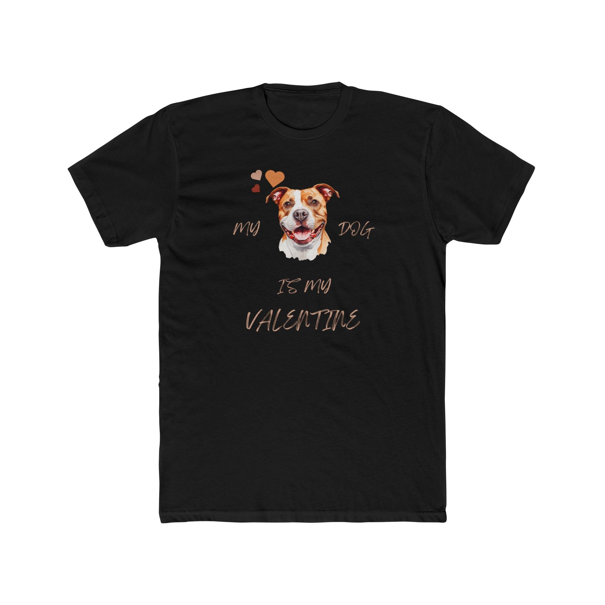 My dog is my Valentine T-Shirt, Pit Bull